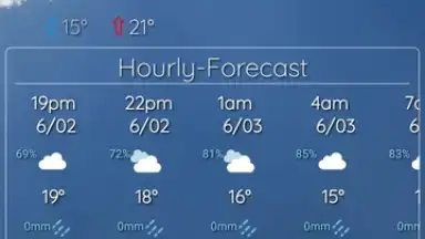 Capture d'écran de Weather Earth 7