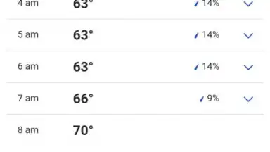 Capture d'écran de VIP Weather 11