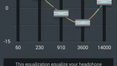 Capture d'écran de Headphones Equalizer 1