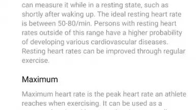 Capture d'écran de Huawei Health 4