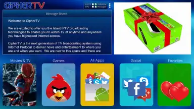 Capture d'écran de 0-IPTV 3