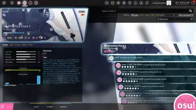 Capture d'écran de osu! 1