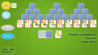 Capture d'écran de TriPeaks Solitaire Mobile 10