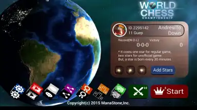 Capture d'écran de World Chess Championship 6