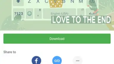 Capture d'écran de Facemoji Emoji Keyboard Pro 1