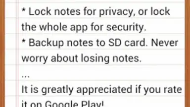 Capture d'écran de Bloc EasyNote Notepad 3