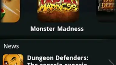 Capture d'écran de NVIDIA TegraZone 1