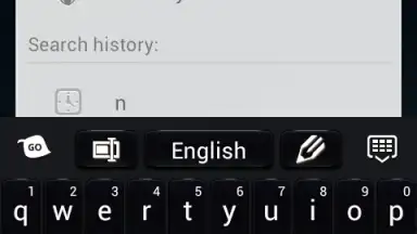 Capture d'écran de Black Style Keyboard 5