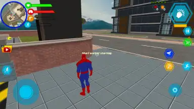 Capture d'écran de Spider Rope Hero Man 4
