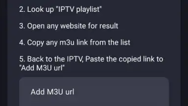 Capture d'écran de IPTV Player 6