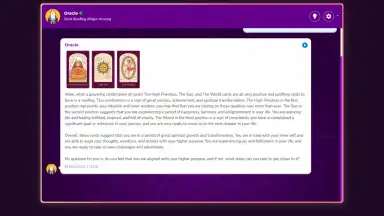 Capture d'écran de Chat GPT Astroloji 1