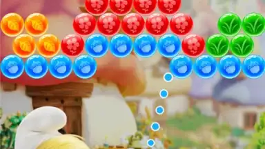 Capture d'écran de Smurfs Bubble Story 5