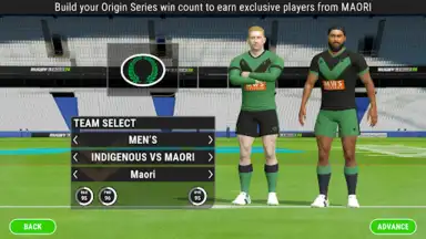Capture d'écran de Rugby League 24 3