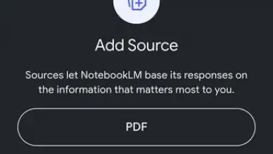 Capture d'écran de Google NotebookLM 10