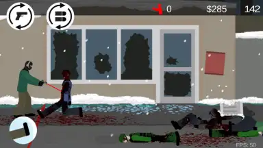 Capture d'écran de Flat Zombies: Cleanup and Defense 12