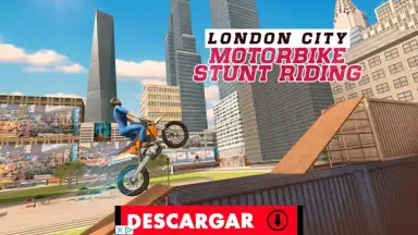 Capture d'écran de London City Motorbike Stunt Riding Simulator 9