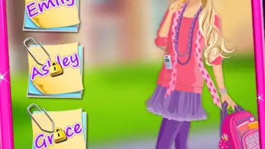 Capture d'écran de Princess School Dressup 2