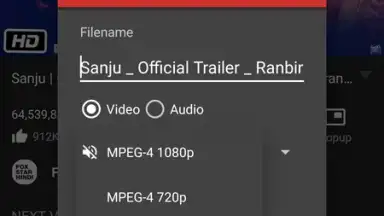 Capture d'écran de All YouTube Video Downloader 3