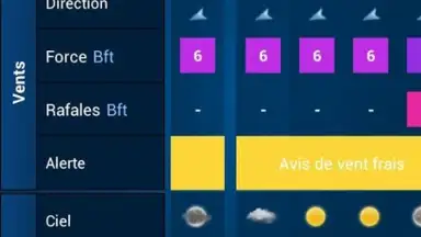 Capture d'écran de Météo Marine 4