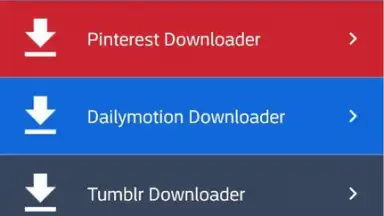 Capture d'écran de Social Media Video Best Downloader 2