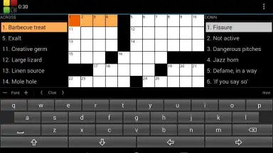 Capture d'écran de Crossword Puzzle 13