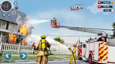 Capture d'écran de Firefighter :Fire Brigade Game 4