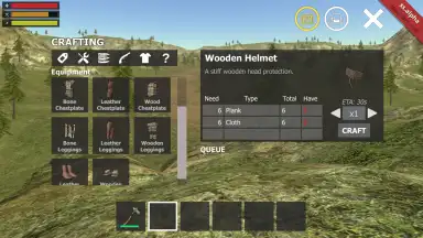 Capture d'écran de Survival Simulator 6