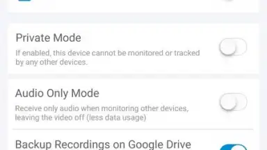 Capture d'écran de TrackView 9