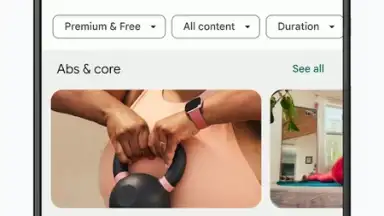 Capture d'écran de Fitbit 8