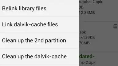 Capture d'écran de Link2SD 13