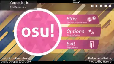 Capture d'écran de osu!droid 1