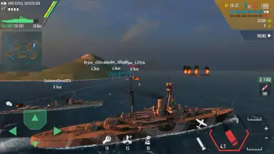 Capture d'écran de Battle of Warships 7
