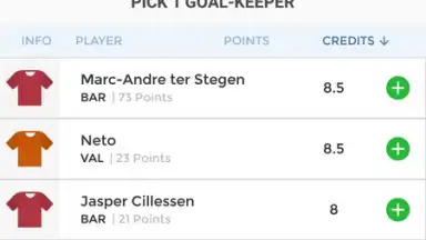 Capture d'écran de Dream11 6