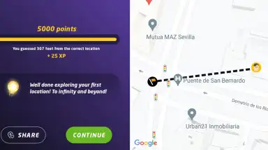 Capture d'écran de GeoGuessr 2