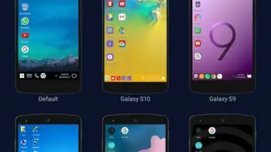Capture d'écran de Win X: Computer Launcher 8
