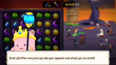 Capture d'écran de Kingdom Raids - Puzzle Wars 9
