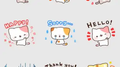 Capture d'écran de Emoji Stickers for chat Apps 1