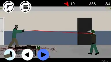 Capture d'écran de Flat Zombies: Cleanup and Defense 3