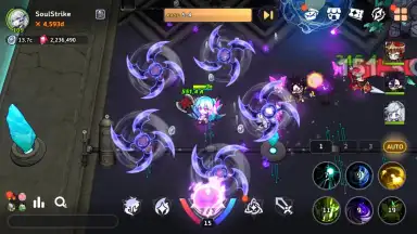 Capture d'écran de Soul Strike 3
