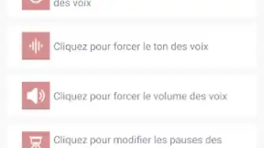 Capture d'écran de Acapela TTS Voices 1