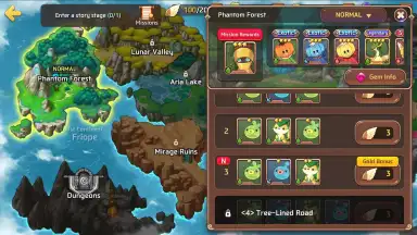 Capture d'écran de Monster Super League 8