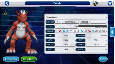 Capture d'écran de DigimonLinks 3