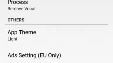 Capture d'écran de Vocal Remover 4