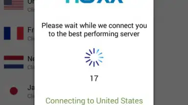 Capture d'écran de Hoxx VPN 1