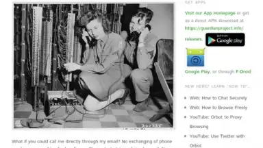 Capture d'écran de Orweb: Private Web Browser 9