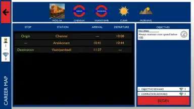 Capture d'écran de Indian Train Simulator 9