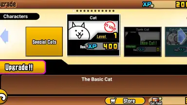 Capture d'écran de The Battle Cats 2
