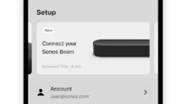 Capture d'écran de Sonos 2
