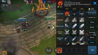 Capture d'écran de Moba Legends 3