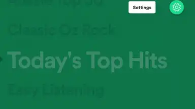 Capture d'écran de Spotify Stations 14
